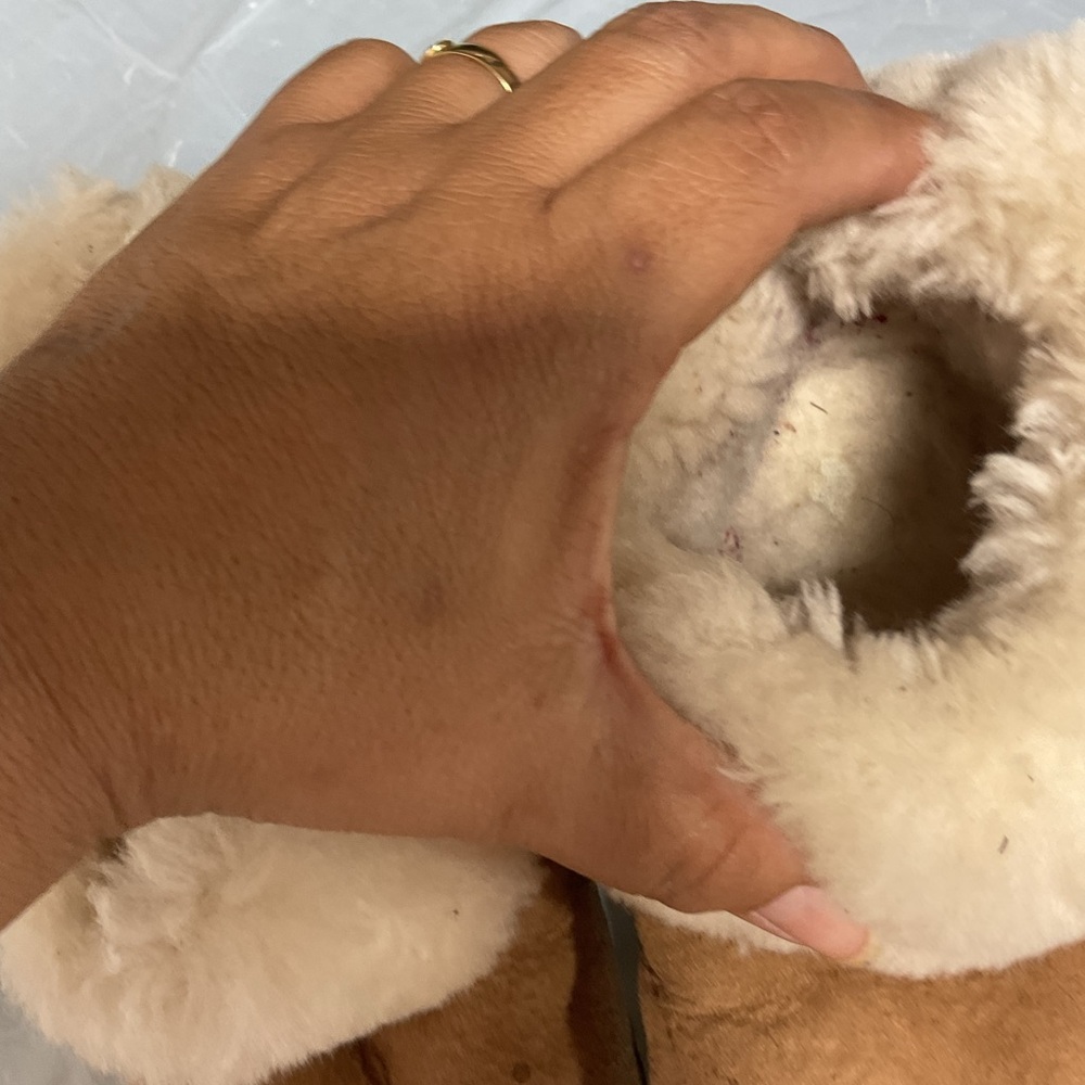 UGG Cream Shearling-Lined Boot Interior - image 3